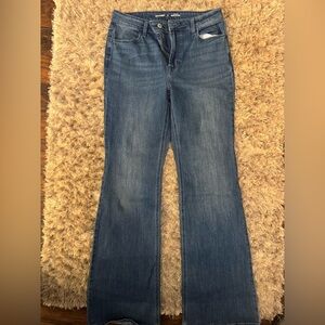 Old Navy Women's Dark Blue Flare Jeans